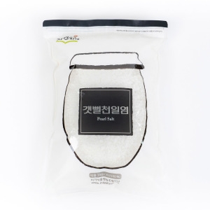 자연의지혜 갯뻘 천일염 3kg 우수천일염인증HACCP인증유네스코세계자연유산