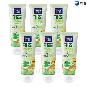 애경 2080 키즈 크리닉 1스텝 치약 80g