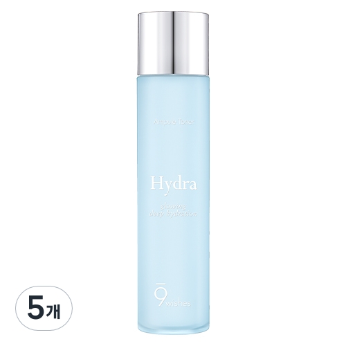  나인위시스 하이드라 앰플 토너 150ml[5개]