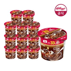 켈로그  시리얼 첵스초코 컵시리얼 40g