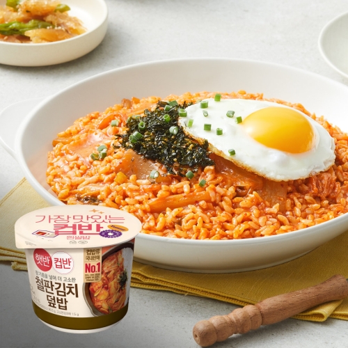 CJ제일제당  햇반 컵반 철판김치덮밥 254g
