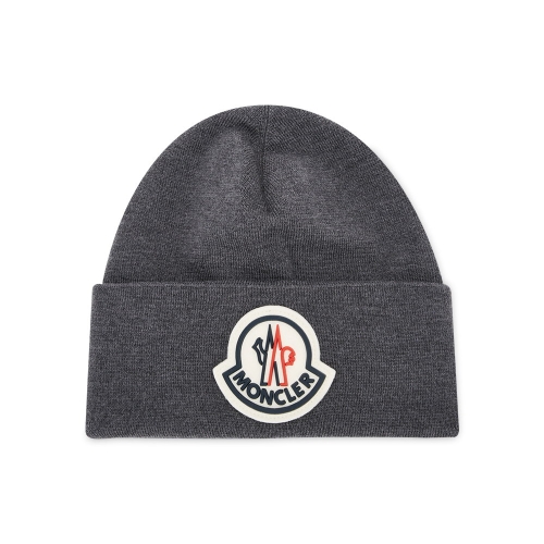 몽클레르 로고 울 비니  9Z73600 A9526 998   9Z73600A952699802