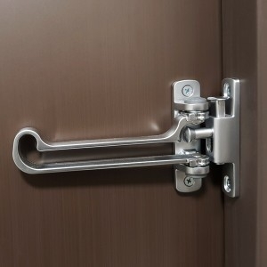 철물인  락에이스 KD-2000 현관문 안전걸이 2중 안전고리 L자형