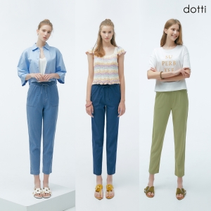 도티 dotti SUMMER 여성 리오셀 블렌디드 릴렉스 팬츠 3종 IDLW