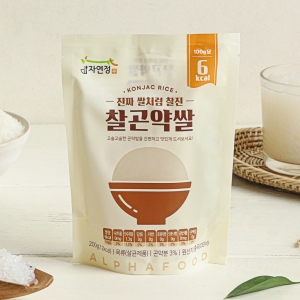알파푸드  자연정 찰곤약쌀 200g