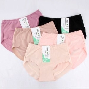 오너클랜 쿠디 리본포인트 햄라인 여성 삼각팬티 햄라인 팬티 W8DAF51