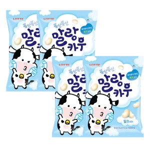 롯데제과  말랑카우 밀크 158g