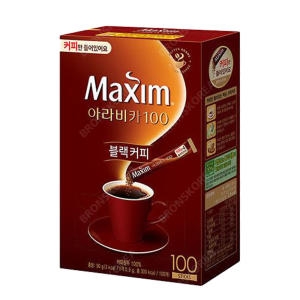 동서식품 맥심 동서 솔루블 아라비카 100 아메리카노 100T 블랙커피 커피만 들어있어요