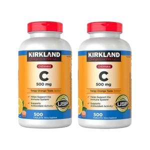 커클랜드 츄어블 비타민C 500mg 500정