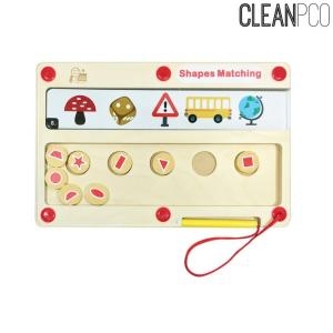 고급원목보드 도형매칭보드 도형장난감 블록 쌓기 블