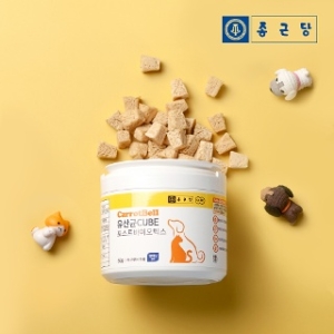 종근당 캐롯벨 유산균 큐브 명태살 50g