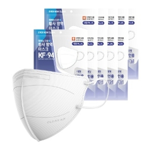 에버뉴크린 비말차단 마스크 화이트 대형 50매