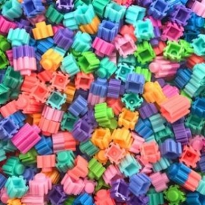 1cm 디폼블럭 1kg 대용량 도안책 증정