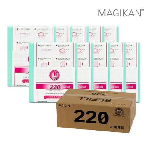 테라 라이펀 매직캔 휴지통리필9리터용 10매 220R10B