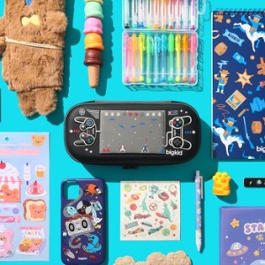 빅키드  하드탑파우치 하프 강남필통