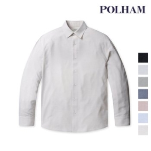 폴햄 남성 쿨링 폴리 긴팔 셔츠_PHD2WC1043