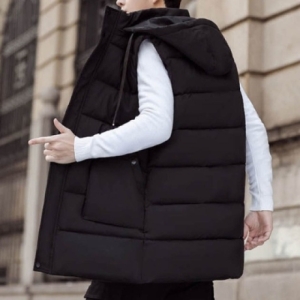 오너클랜 남자 패딩 롱조끼 20대 겨울 조끼 패션 코디 빅사이즈 WB3A0F9