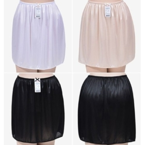 오너클랜 쿨샵 이너웨어 부드럽고 가벼운 기본형 여성 속치마 WA30E8E