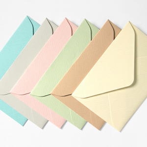 투영  파스텔 미니 카드봉투 100장