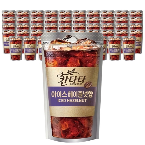 롯데칠성음료 롯데 칸타타 아이스 헤이즐넛 230ml 50팩 - 에누리 가격비교