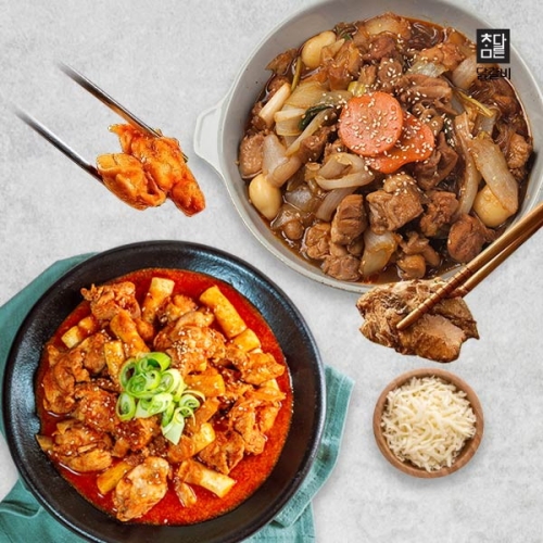 참다른  순살 춘천닭갈비 500g + 간장닭갈비 500g