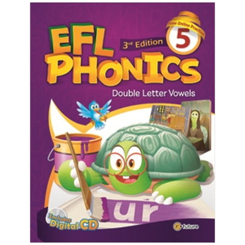 이퓨쳐 EFL Phonics 5 파닉스 3rd Workbook+CD2장