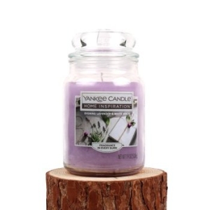 양키캔들 new HI 라지자 이브닝 라벤더엔 화이트버치 538g