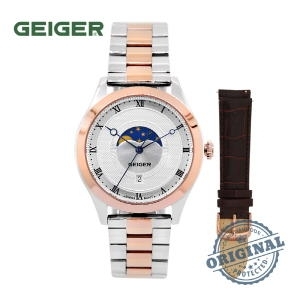 가이거 GE8019RG M 문페이즈 남성 메탈시계