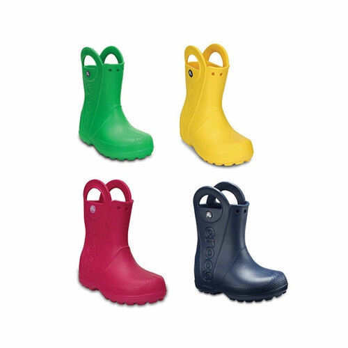 크록스 키즈 레인부츠 Handle It Rain Boot Kids