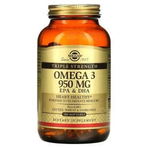 솔가 오메가-3 EPA+DHA 950mg 100캡슐