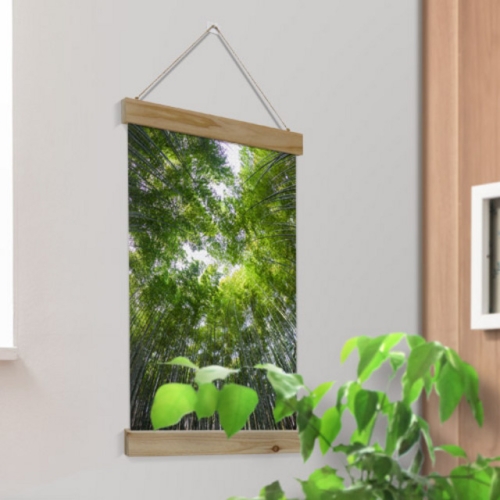 꾸밈  cg290-우드스크롤_40CmX60Cm-휴식같은나무숲