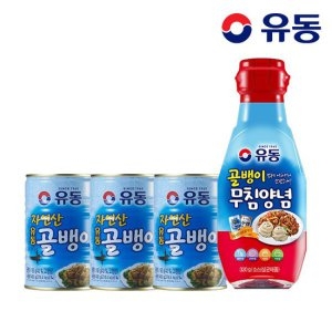 유성물산교역 유동 자연산골뱅이 400g 3개 +골뱅이 무침양념 320g 1개
