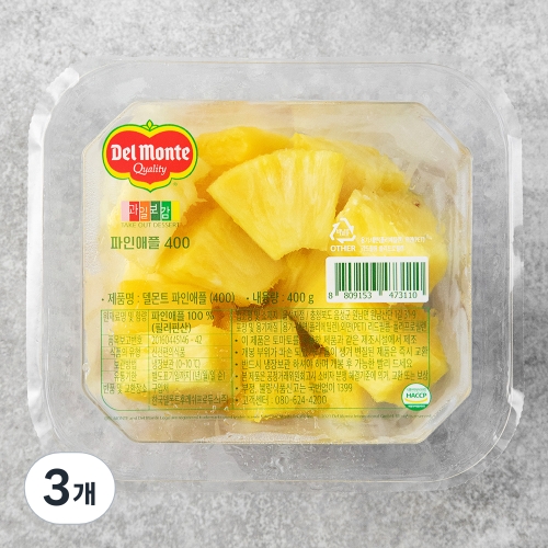 델몬트 파인애플 400g