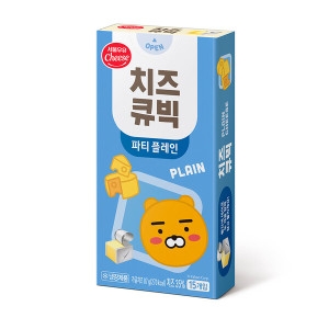 서울우유  치즈큐빅 파티 플레인 87g