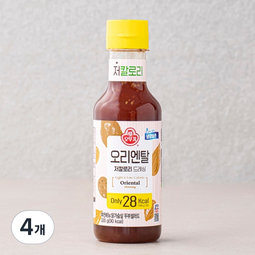 오뚜기 LIGHT&JOY 오리엔탈 저칼로리 드레싱 320g