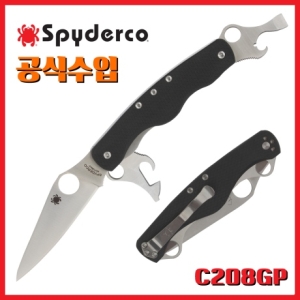 스파이더코  클리피툴 스탠다드 다용도툴 폴딩나이프 (G-10 C208GP)