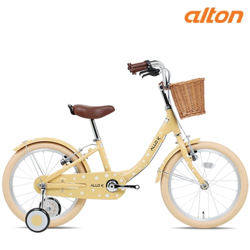 알톤스포츠  알루미늄 어린이자전거 알로케이 16인치 보조바퀴 네발자전거 완조립