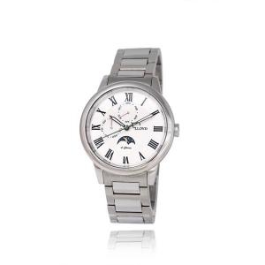 로이드 엘클래식 문페이즈 커플 남성 실버 메탈시계 LL1M20T73CSS