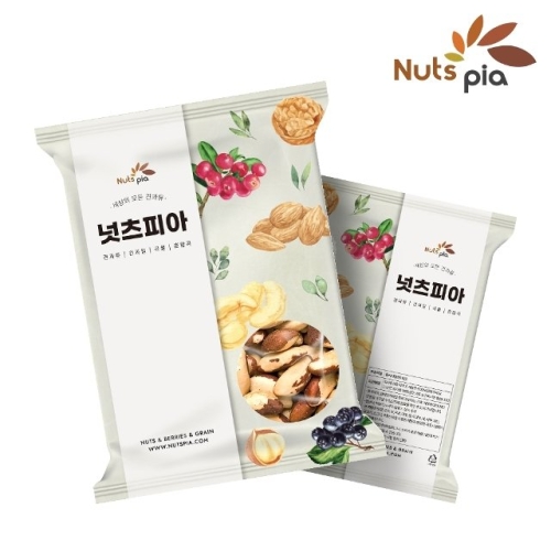 넛츠피아  브라질너트 완태 1kg 2봉