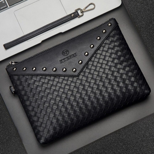 스터드 포인트 블랙 위빙 클러치 SM-PL-0091