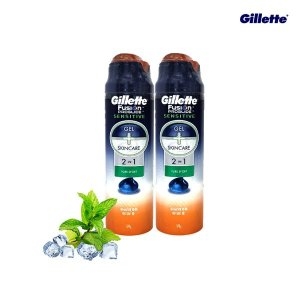 질레트 쉐이빙젤 170g 2 면도크림 젤 면도젤