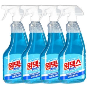 윈덱스 스프레이 유리세정제 본품 500ml 4개