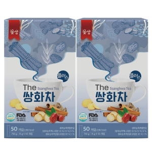 꽃샘식품 꽃샘 쌍화차 50T x2개