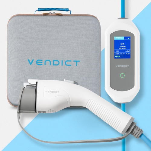 벤딕트  전기차충전기 휴대용 충전케이블 완속 16A 220V 가정용 5m