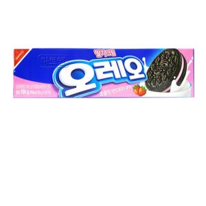 크래프트  오레오 초콜릿 샌드위치 쿠키 딸기크림 100g