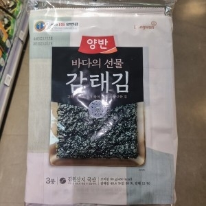 동원F&B  양반 바다의 선물 감태김 전장 20G3봉