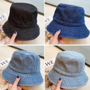 큰둘레 오버사이즈 편한 스타일링 데일리 데님 버킷햇 WA4C4B8