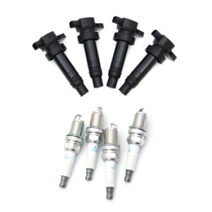 현대모비스  레이 점화코일 점화플러그 한대분 교체 세트 가솔린 LPG