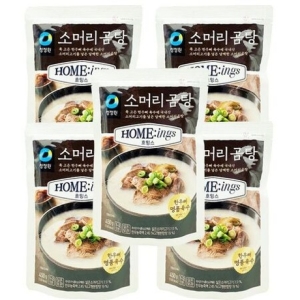 대상 청정원 호밍스 소머리 곰탕 450g 5개 /즉석국