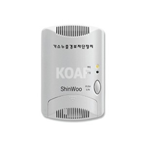 신우전자  가정용 가스누출경보차단장치 제어부 GSV-102M/T